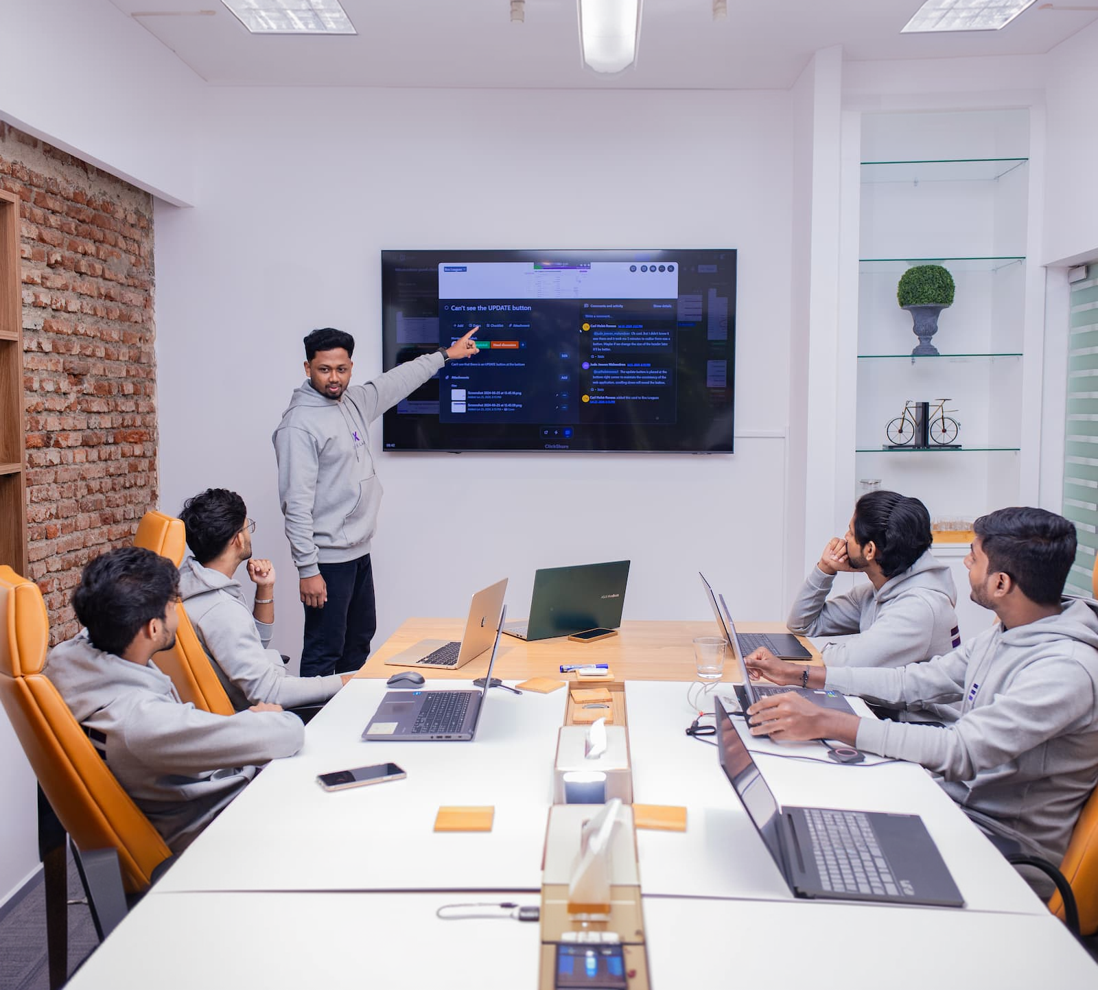 Dedicated developers team at Exline Labs